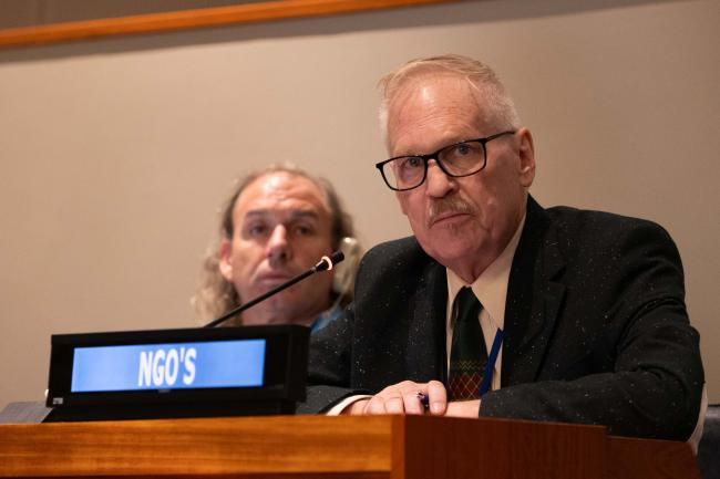 Joseph Schechla, NGO Major Group