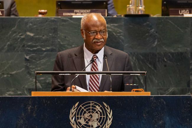 Philémon Yang, President, UN General Assembly