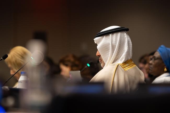 Saudi delegate