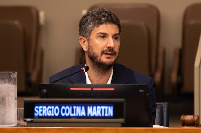 Sergio Colina Martín, Ministry of Foreign Affairs, European Union and Cooperation, Spain
