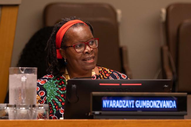 Nyaradzayi Gumbonzvanda, Deputy Executive Director, Normative Support, UN System Coordination, and Programme Results, UN Women