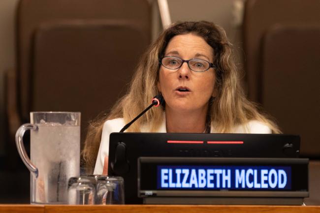 Elizabeth McLeod, Global Ocean Director, the Nature Conservancy