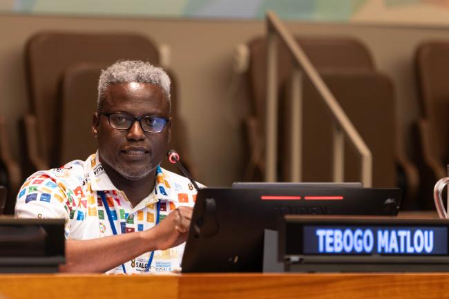 Tebogo Matlou, South Africa Local Government Association (SALGA)