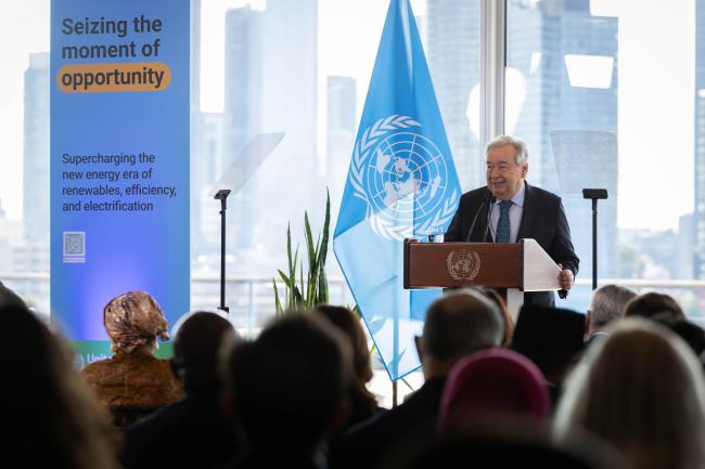 UN Secretary-General António Guterres