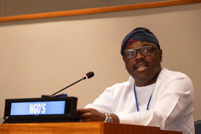 Oluseyi Oyebisi, NGO Major Group