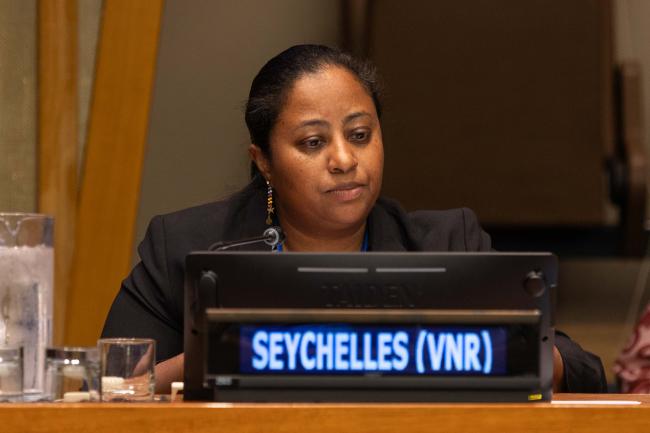 Laura Elisabeth Bertha Agathine, Principal Secretary, National Planning Department, Ministry of Finance, National Planning and Trade, Seychelles