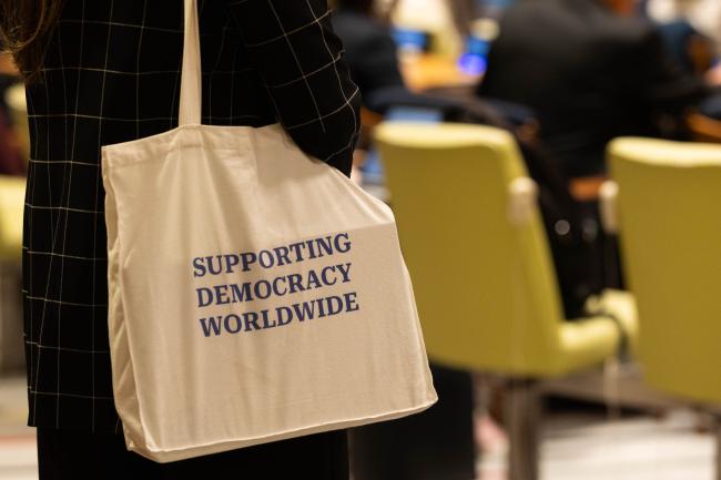 Supporting democracy