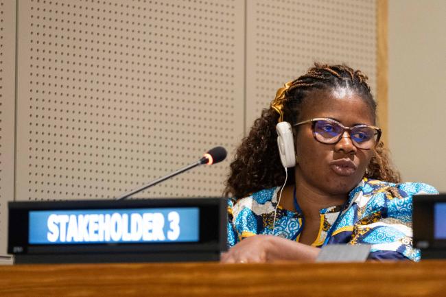 Beatrice Akua Mahmood, African Regional CSO Mechanism