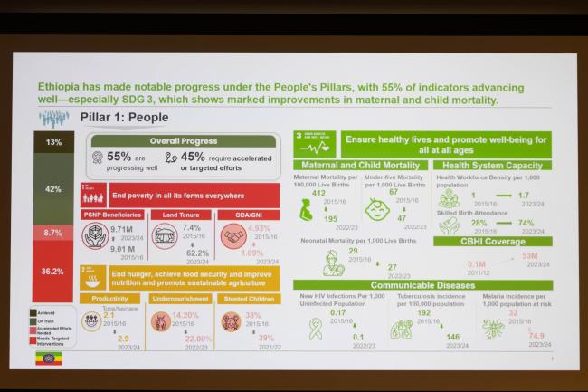 Ethiopia's VNR highlights progress made across several goals