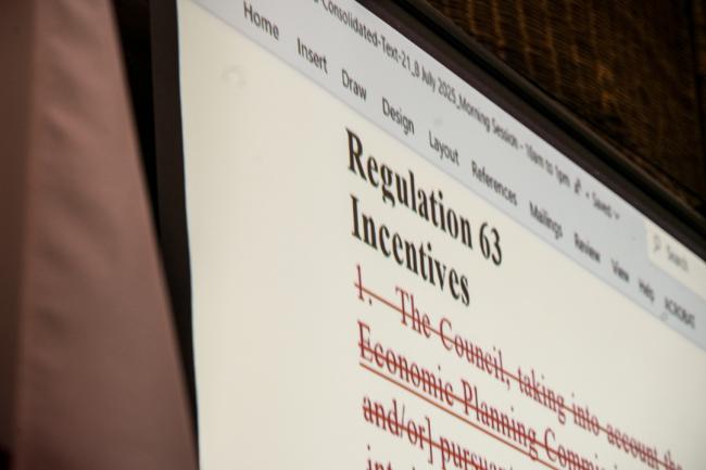 Regulation 63 Incentives