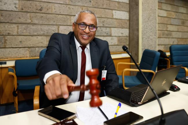 Ibrahim Munir, Minister of Environment, Libya, and AMCEN-20 President_AMCEN20_17Jul25_photo.jpg