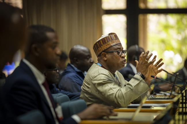 Ibrahim Murtala Muhammed, Minister of Environment, Science, Technology and Innovation, GhanaAMCEN20_17Jul25_photo.jpg