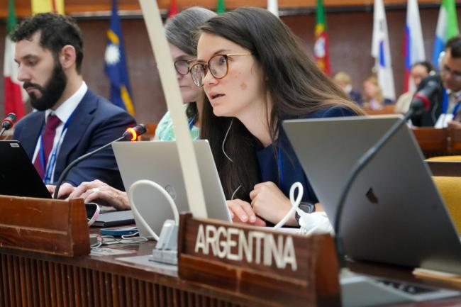 Lucia Raffin, Argentina