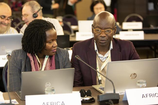 Sarah Naigaga and John Wasswa Mulumba, Africa - ITPGRFA_OEWG14 - 9Jul2025