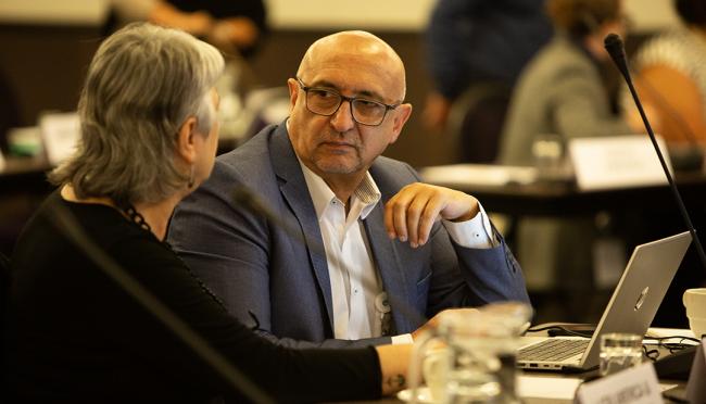 Teresa Agüero Teare, GRULAC, and César Tapia Bastidas, GRULAC - ITPGRFA_OEWG14 - 7Jul2025.jpg- oewg14 - 7Jul2025