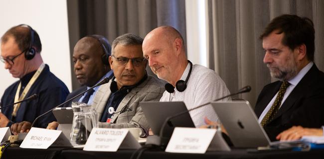 Working Group Co-Chairs Sunil Archak , and Michael Ryan - ITPGRFA_OEWG14 - 8Jul2025