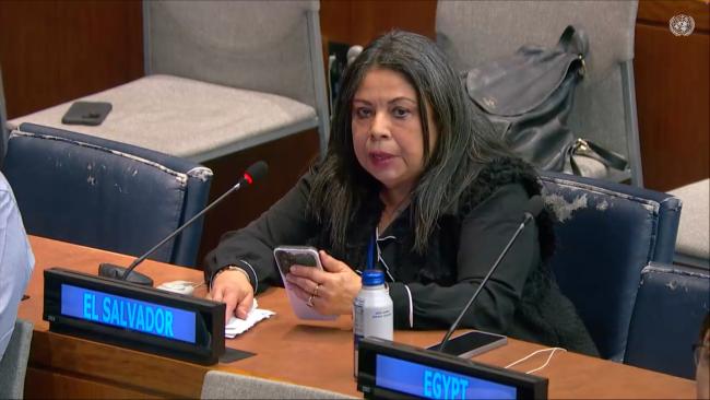 Ana Elizabeth Villalta Vizcarra, El Salvador