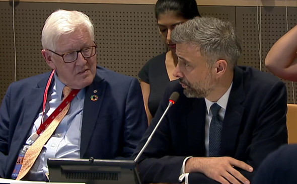 Bob Rae and Alvaro Lario