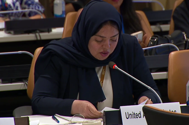 Fatema Yousuf, Deputy Permanent Representative of the UAE to the UN