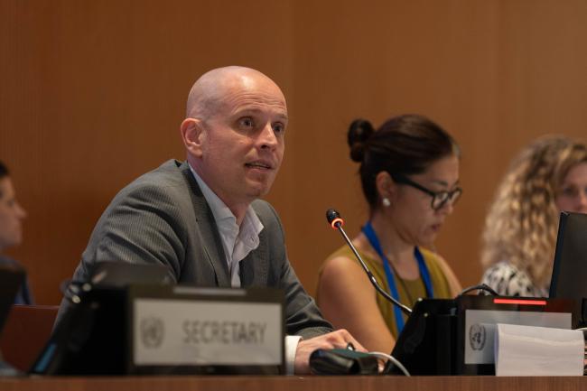Contact Group 1 Co-Chair Axel Borchmann, Germany 