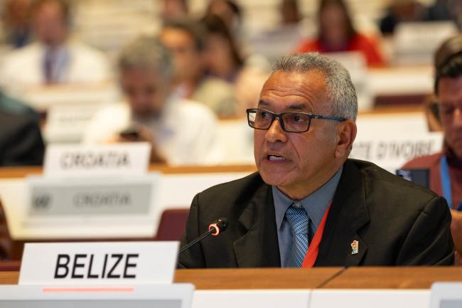 Orlando Habet, Minister of Sustainable Development, Climate Change and Solid Waste Management, Belize