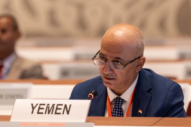 Taofeg Abdulwahd Ali Al-Sharjabi, Minister of Water and Environment, Yemen