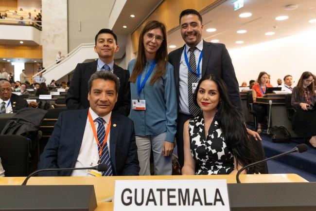 Delegates from Guatemala