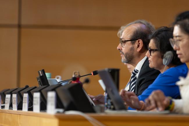 INC Chair Luis Vayas, Ecuador 