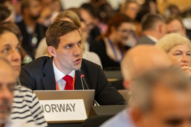 Andreas Bjelland Eriksen, Minister of Climate and Environment, Norway