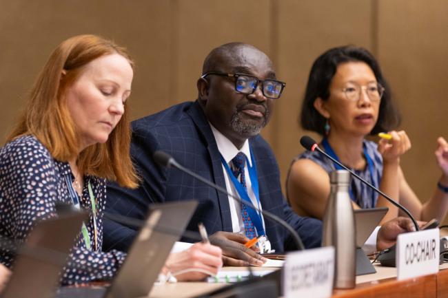 Contact Group 2 Co-Chair Peter Justice Dery, Ghana