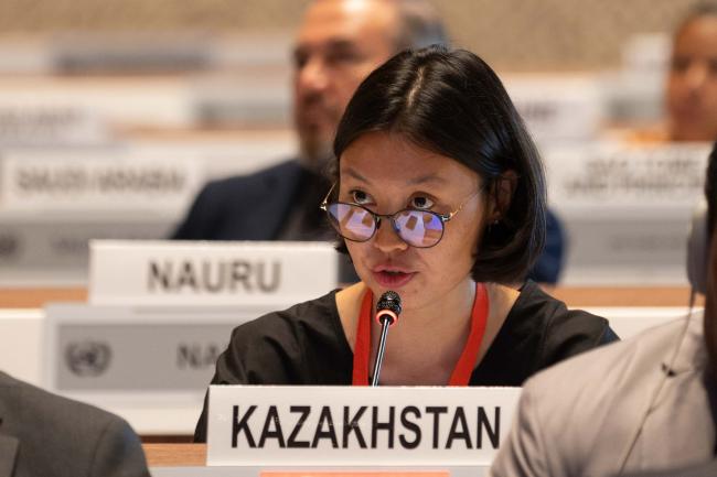 Zulfiya Suleimenova, Special Representative of the President on International Environmental Cooperation, Kazakhstan
