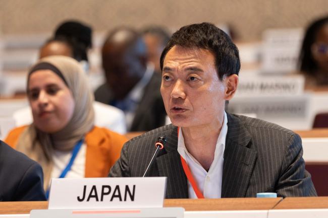 Hiroshi Nakada, State Minister of the Environment, Japan