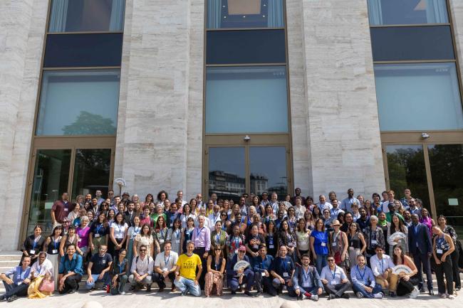 Family photo of the Civil Society and Rights Holders Coalition