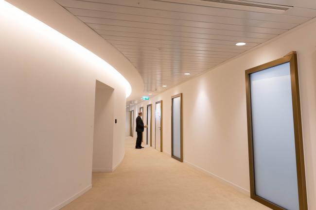 Consultations take place behind closed doors throughout the day