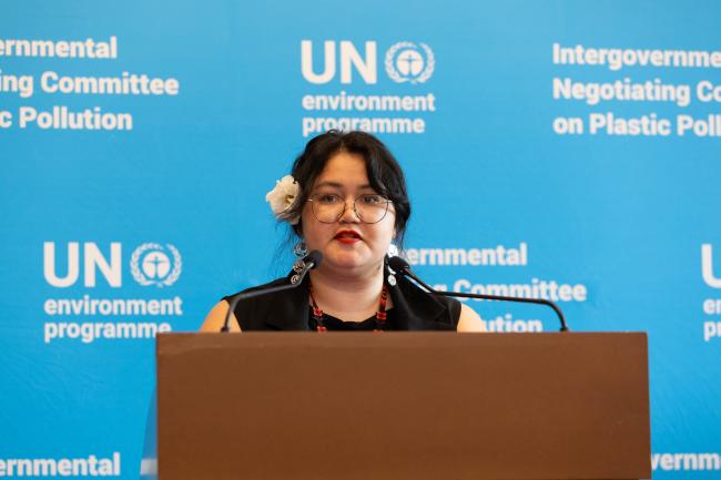 Samantha Jack, Indigenous Peoples Youth Caucus