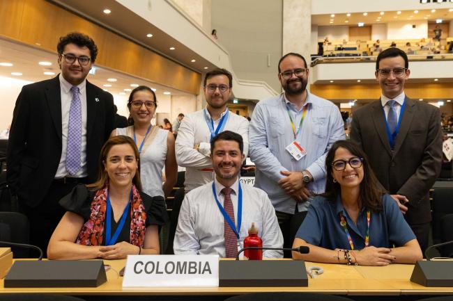 Delegates from Colombia