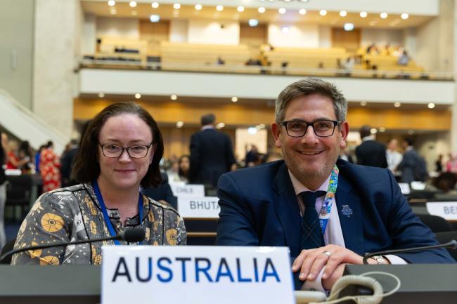 Delegates from Australia