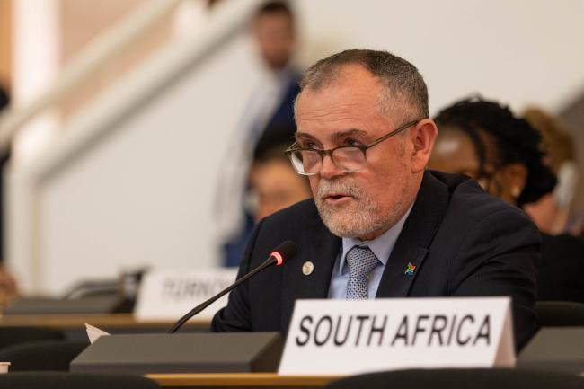 Dion George, Minister of Forestry, Fisheries and the Environment, South Africa