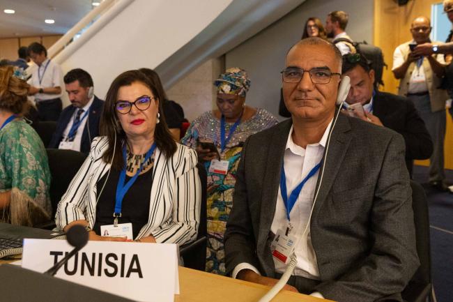 Delegates from Tunisia
