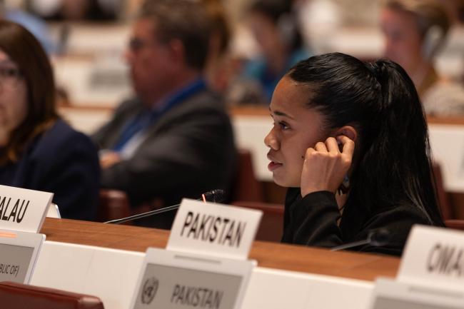 Ianthe Douglas, Palau