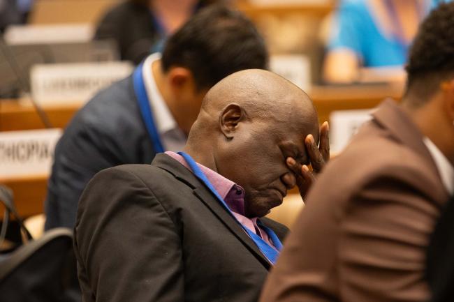 Delegates are exhausted after four days of difficult negotiations