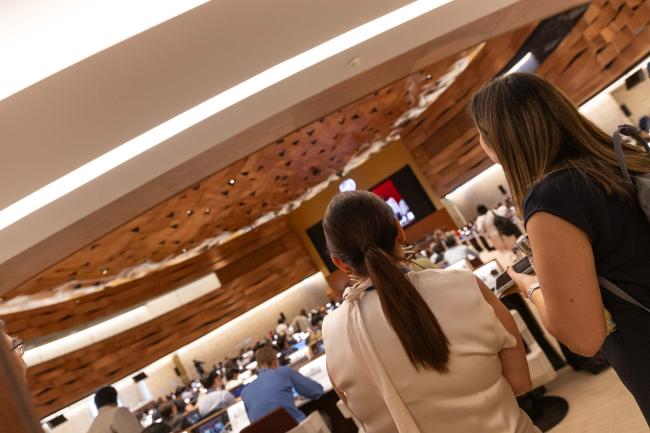 Delegates gather for Contact Group 1