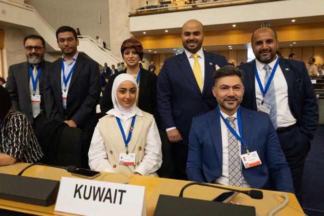 Delegates from Kuwait