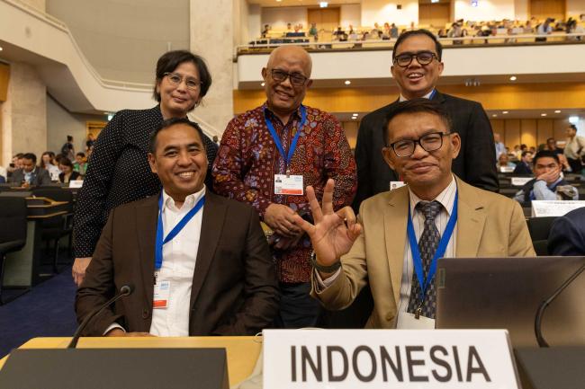 Delegates from Indonesia
