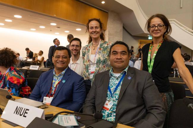 Delegates from Niue