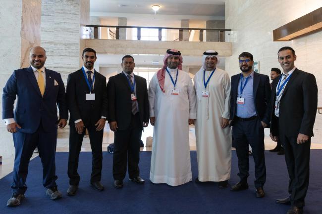 Delegates from Kuwait, Bahrain, and the State of Palestine