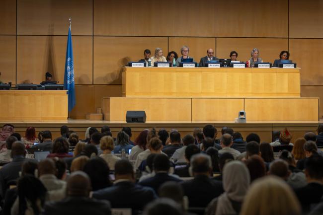 Delegates gather for the stocktaking plenary