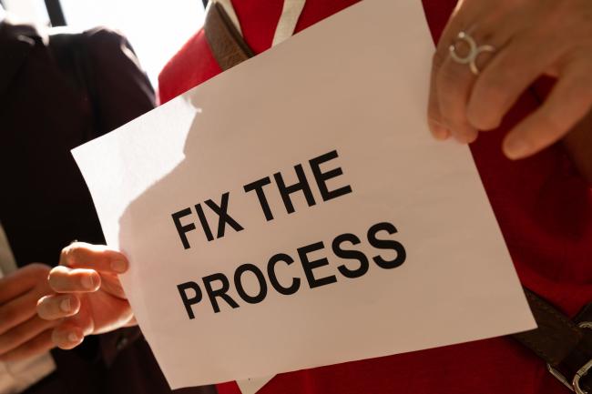 Fix the process