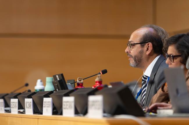 INC Chair Luis Vayas, Ecuador 