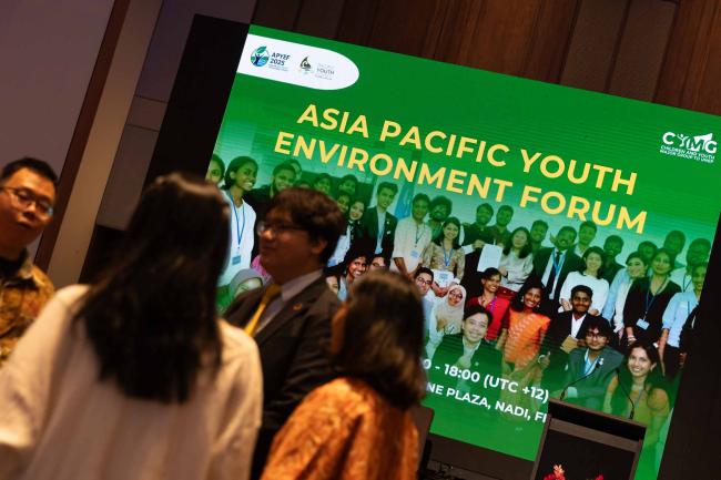 The Asia Pacific Youth Environment Forum kicks off the first day of the 6th Forum of Ministers and Environment Authorities of the Asia Pacific